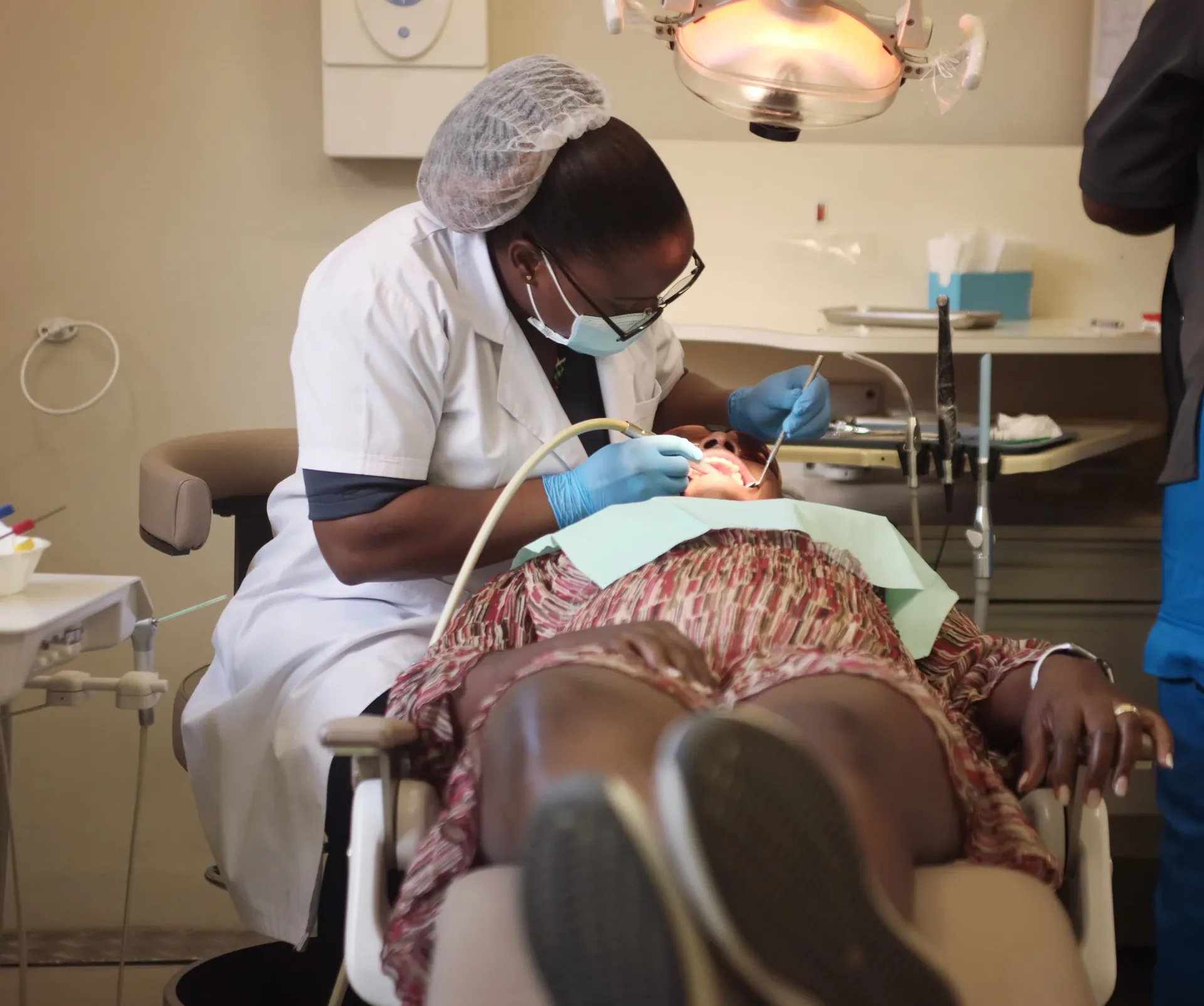 Practical dental/health sciences training session
